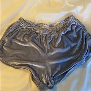 Brandy Melville Velvet Shorts